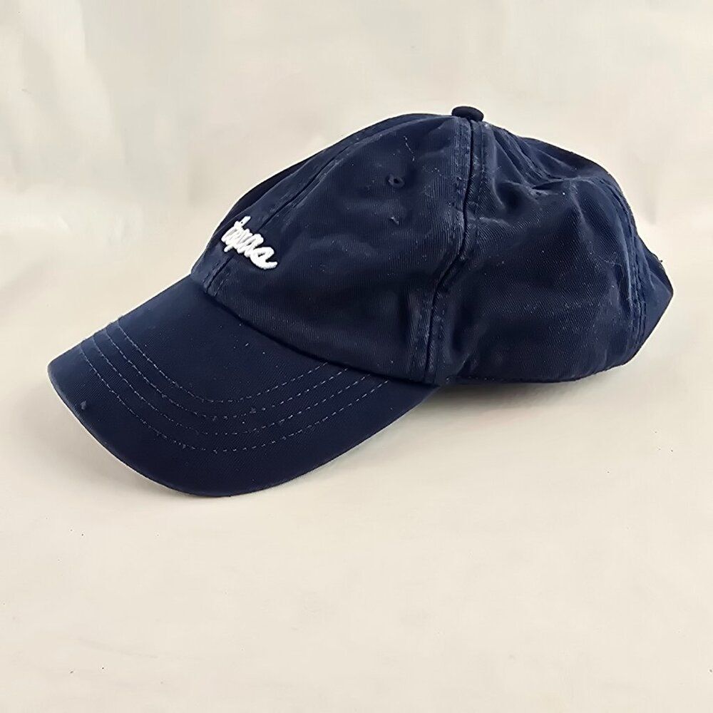 State of Mine Texas Embroidered Navy Blue Baseball Cap Adjustable OSFM Spell Out - Picture 5 of 9